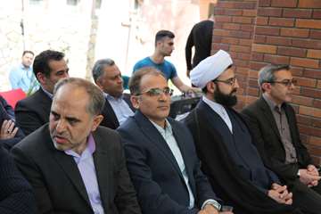 مراسم رونمایی از یادمان شهدای گمنام